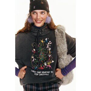 ZARA GRINCH™ CHRISTMAS WASHED EFFECT SWEATSHIRT